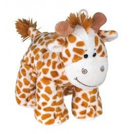 Plyšová hračka  žirafa s pískátkem