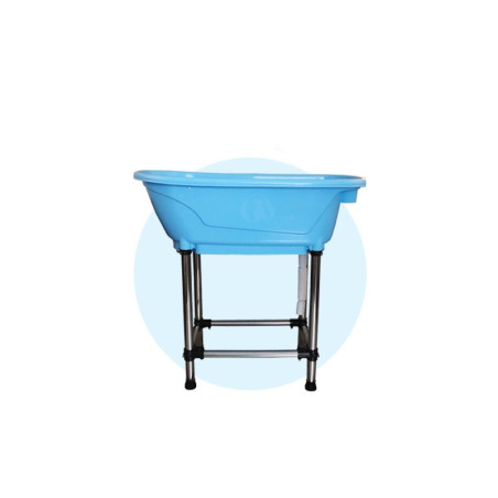 Phoenix Handy Tub M – vana na koupání psů 96 × 50 × 91 cm (bílá/modrá)