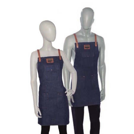 Artero Denim Schürze – Vorderansicht