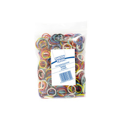 Show Tech élastiques pour papillotes – Mélange de couleurs – 1000 pcs