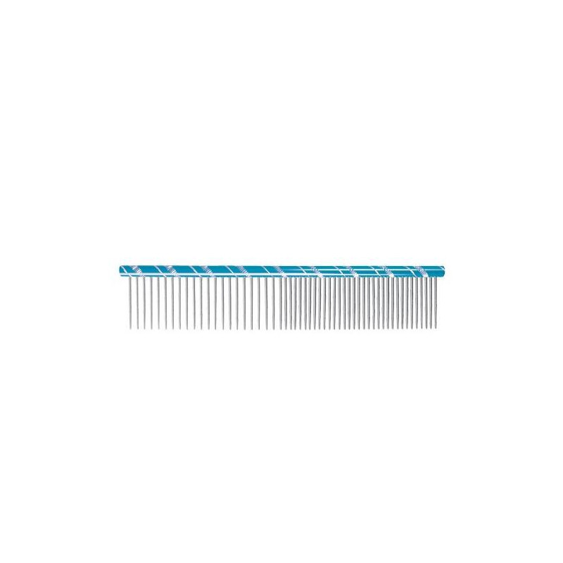 Finishing Comb Doogy – Spécial poils longs – pour chiens et chats – Longueur 16 cm