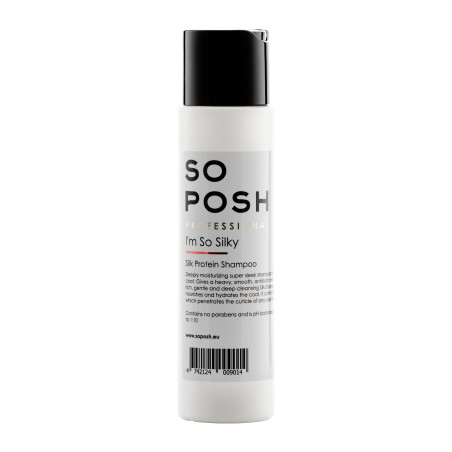 So Posh I’m So Silky Shampoo 250 ml – Professionelles Hydratisierendes Hundeshampoo für langes Fell