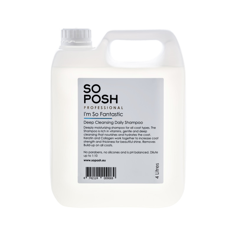 So Posh I’m So Fantastic Shampoo 4 L – Feuchtigkeitsshampoo für Hunde