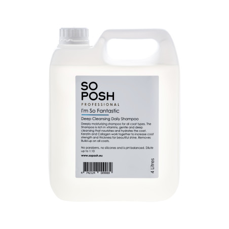 So Posh I’m So Fantastic Shampoo 4 L – Feuchtigkeitsshampoo für Hunde