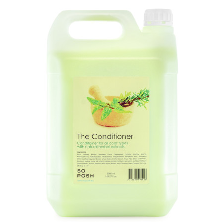 So Posh The Conditioner 5 L – Přírodní kondicionér pro každodenní péči o srst