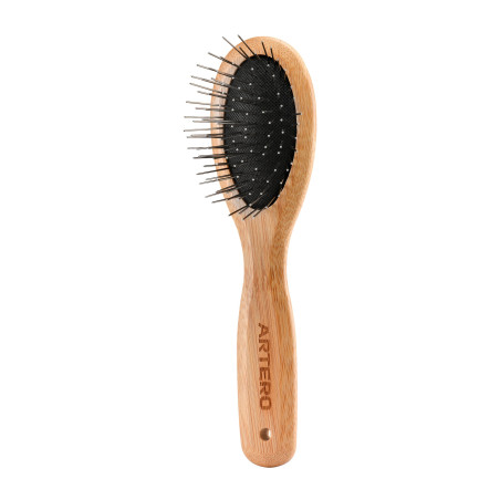 Artero bamboo  medium metallic pin brush Nature Collection