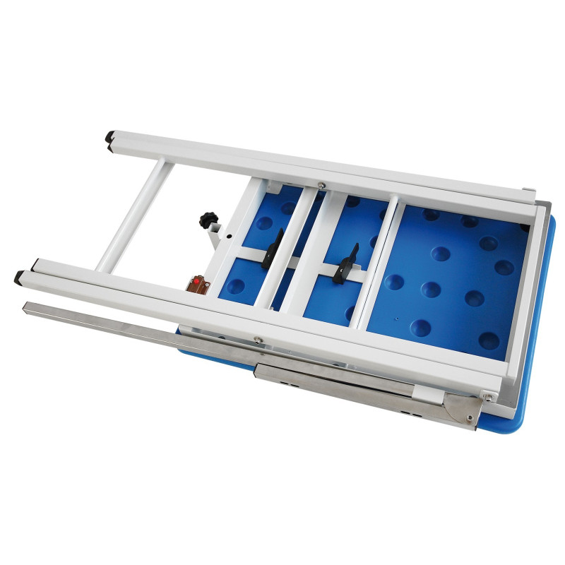 Groom-X Ringside stůl fialový 60×45×73–82 cm – Profesionální výstavní stůl pro psy