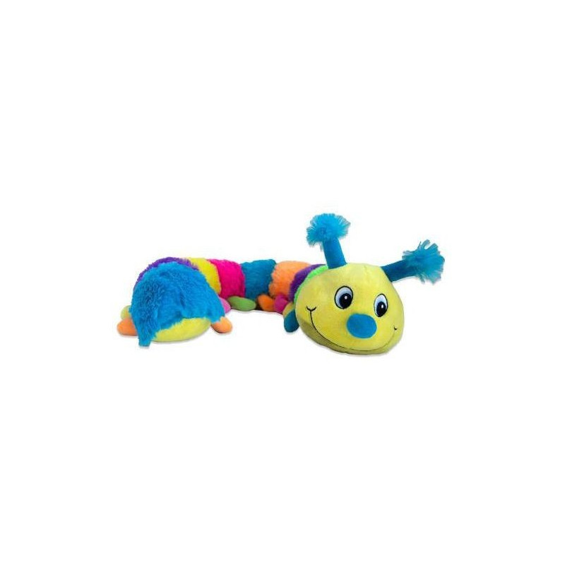 Jouet en peluche pour chien chenille avec couineur 52 cm