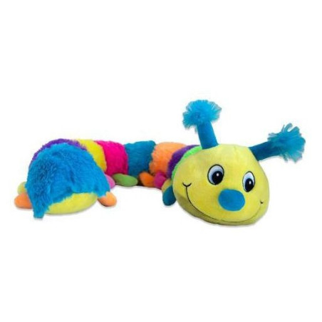 Jouet en peluche pour chien chenille avec couineur 52 cm