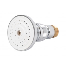 Brass Shower Head with Swivel Joint voor Power Bather pompen