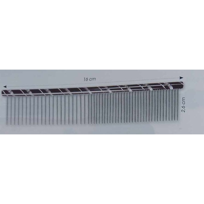 Finishing Comb Doogy – Special for Long Coat – for Dogs and Cats – Length 16 cm