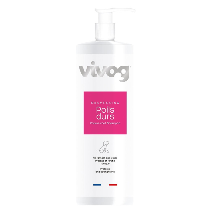 Vivog Professional Dog Shampoo – Hard & Dry Coats – Strengthening & Protecting