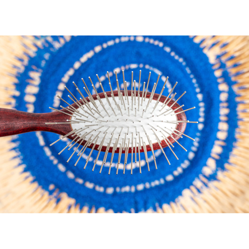 Dog Brush Maxi Pin Brush Pocket 18.5 cm – Extra Long Pin 3 cm