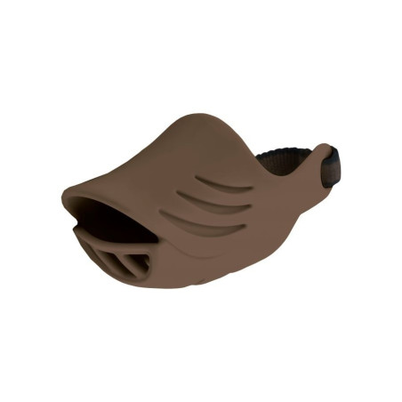 Silicone Muzzle Artero Donald for Dogs - brown