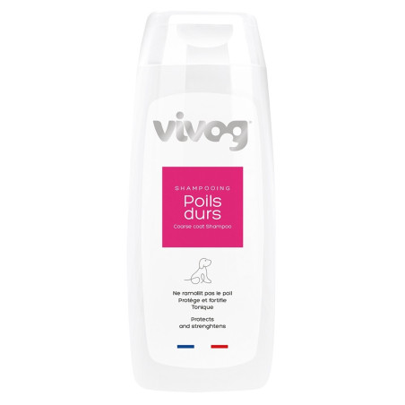 Vivog Professional Dog Shampoo – Hard & Dry Coats – Strengthening & Protecting