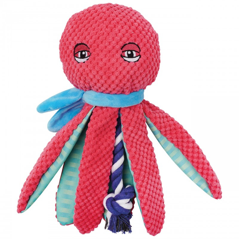 OKTOPUS PLÜSCH 2-IN-1 MIT PLÜSCHFLASCHE – 32 CM