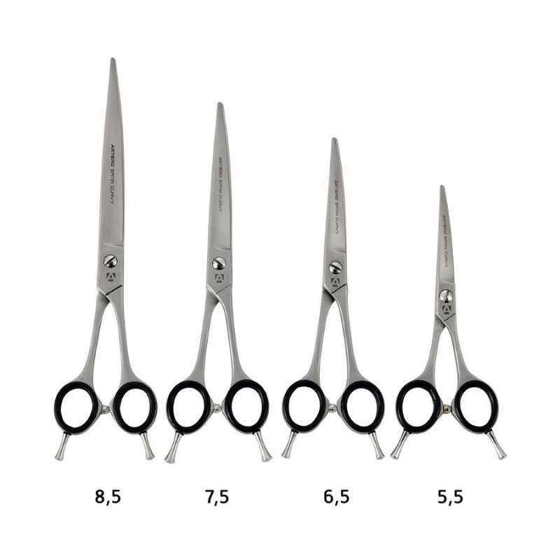 Artero Satín Curvy – Gebogene Grooming-Schere