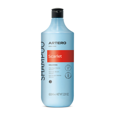 Artero Scarlet – Red Coat Enhancing Shampoo (650 ml)