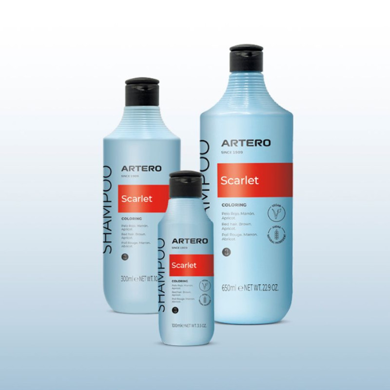 Artero Scarlet – Šampon pro červenou a hnědou srst (300 ml)