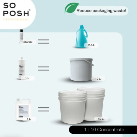 So Posh I’m So Fantastic Shampoo 1 л – Профессиональный шампунь с алое вера и кератином