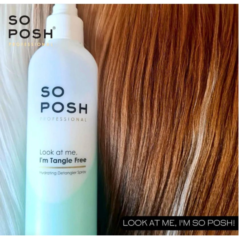 So Posh Look at Me, I’m Tangle-Free Detangler Spray 250 ml – Entwirrungsspray für Hunde und Katzen