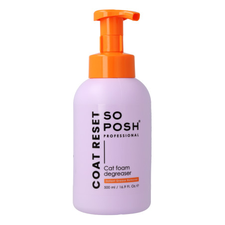 So Posh Coat Reset – Mousse dégraissante professionnelle pour chats