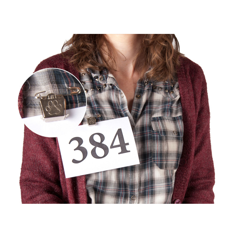 Show Tech Klip na startovní číslo | Profesionální výstavní klip