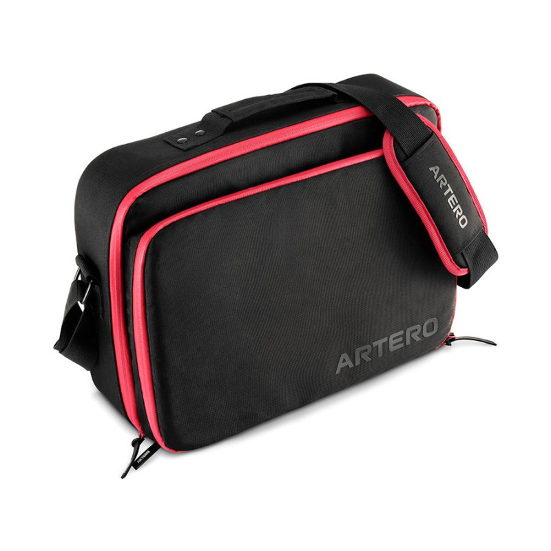 Artero Atenea Grooming Koffer schwarz rot