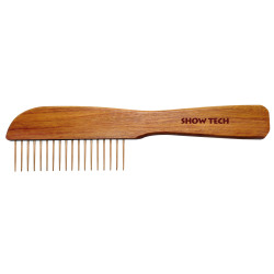 Show Tech dřevěný pudlí hřeben 23 cm s palisandrovou rukojetí