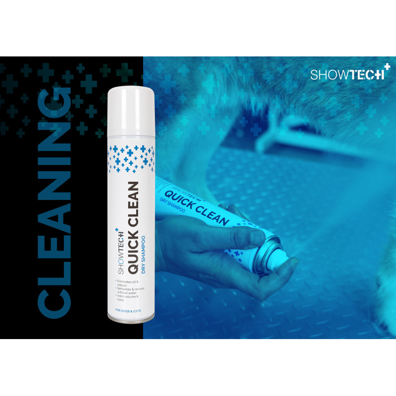 Show Tech Quick Clean сухой шампунь 200 мл для собак и кошек