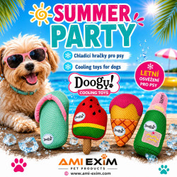 Doogy Summer Party набор охлаждающих игрушек для собак из 4 предметов