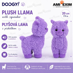 DOOGY! Lama en peluche pour...