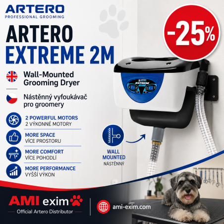 Artero Extreme 2m – Professioneller Hundeföhn (Expulsor)