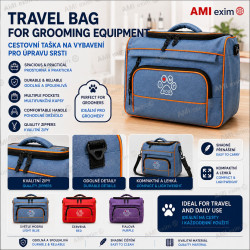 Reisetasche für Grooming-Ausrüstung 40 × 26 × 28 cm