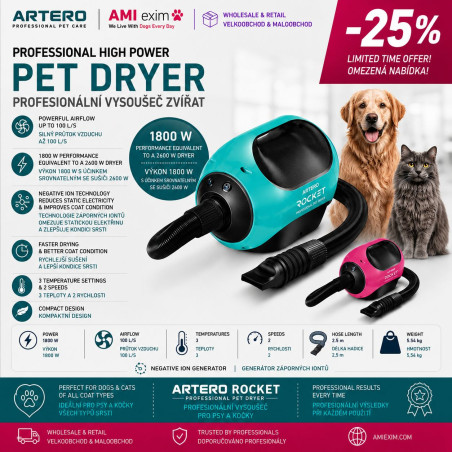 Artero  Dryer/Blaster  Rocket 1M