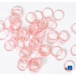 Latexové gumičky - růžová barva