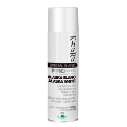 Spray éclaircissant Khara Alaska – pelages blancs (300 ml/500 ml)