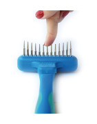 Peignes à dents rotatives pour chiens et chats